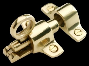 Ring Pull Transom Window Latch